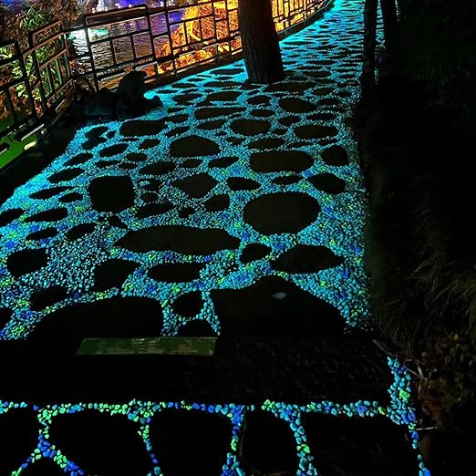 💥LAST DAY SALE 50%OFF💥🌈Colorful Glow-in-the-Dark Garden Stones - 100 pcs