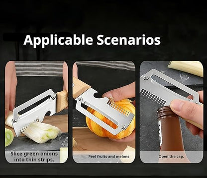 Kitchen multifunctional vegetable peeler 3 in 1 (PACK OF 1)
