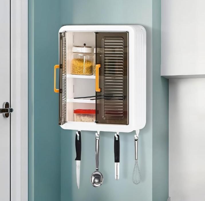 ✨ Minimalist Wall-Mounted Bathroom Storage Box