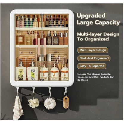 ✨ Minimalist Wall-Mounted Bathroom Storage Box