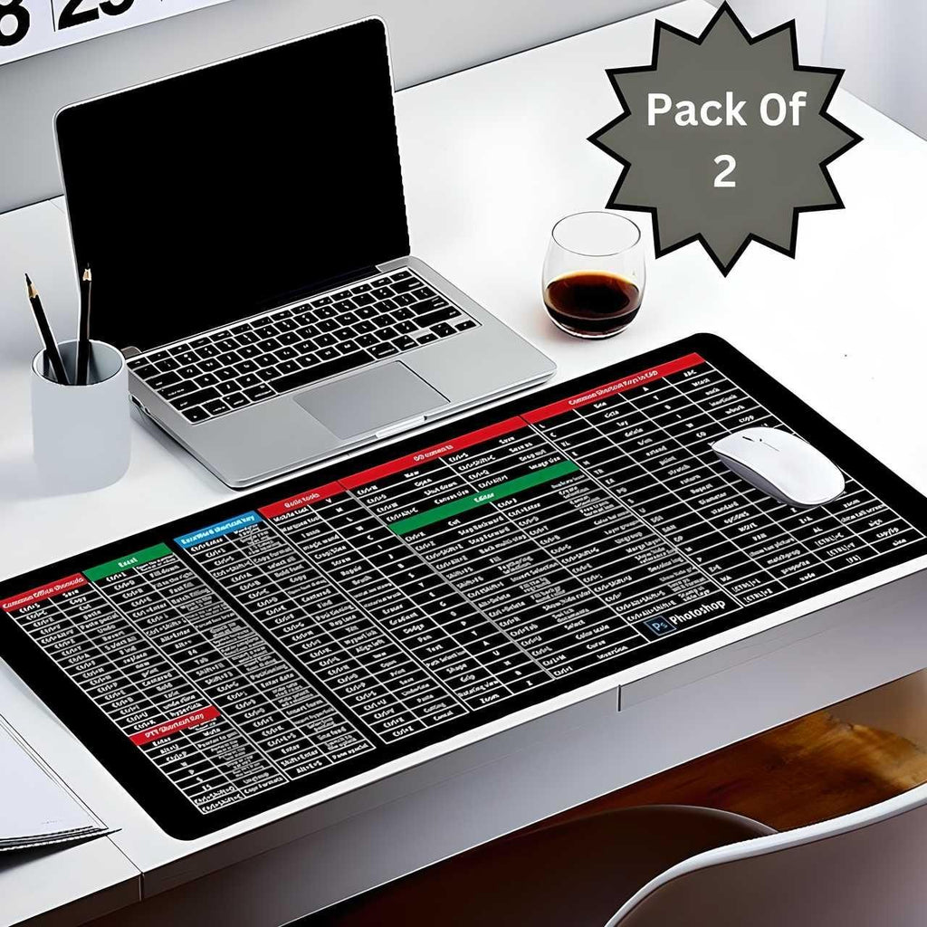 Obsidian™ Extended Desk Mat – Buy 1 Get 1 Free
