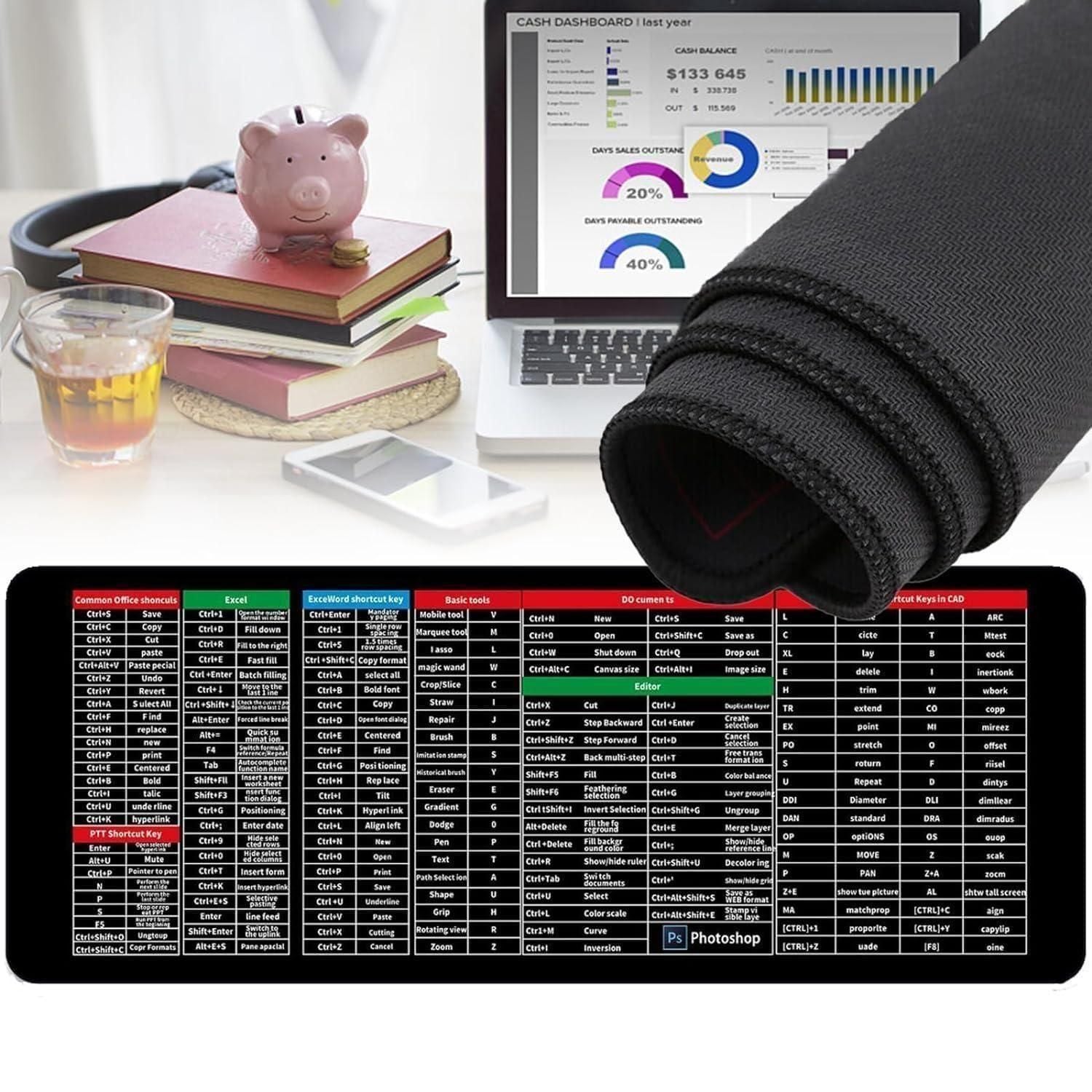 Obsidian™ Extended Desk Mat – Buy 1 Get 1 Free