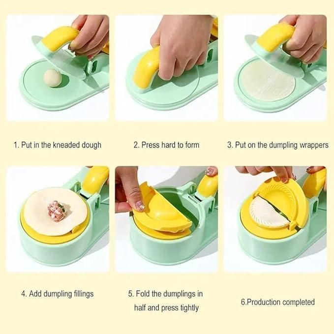 🥟 3-in-1 Dumpling, Momo, Samosa & Gujiya Press