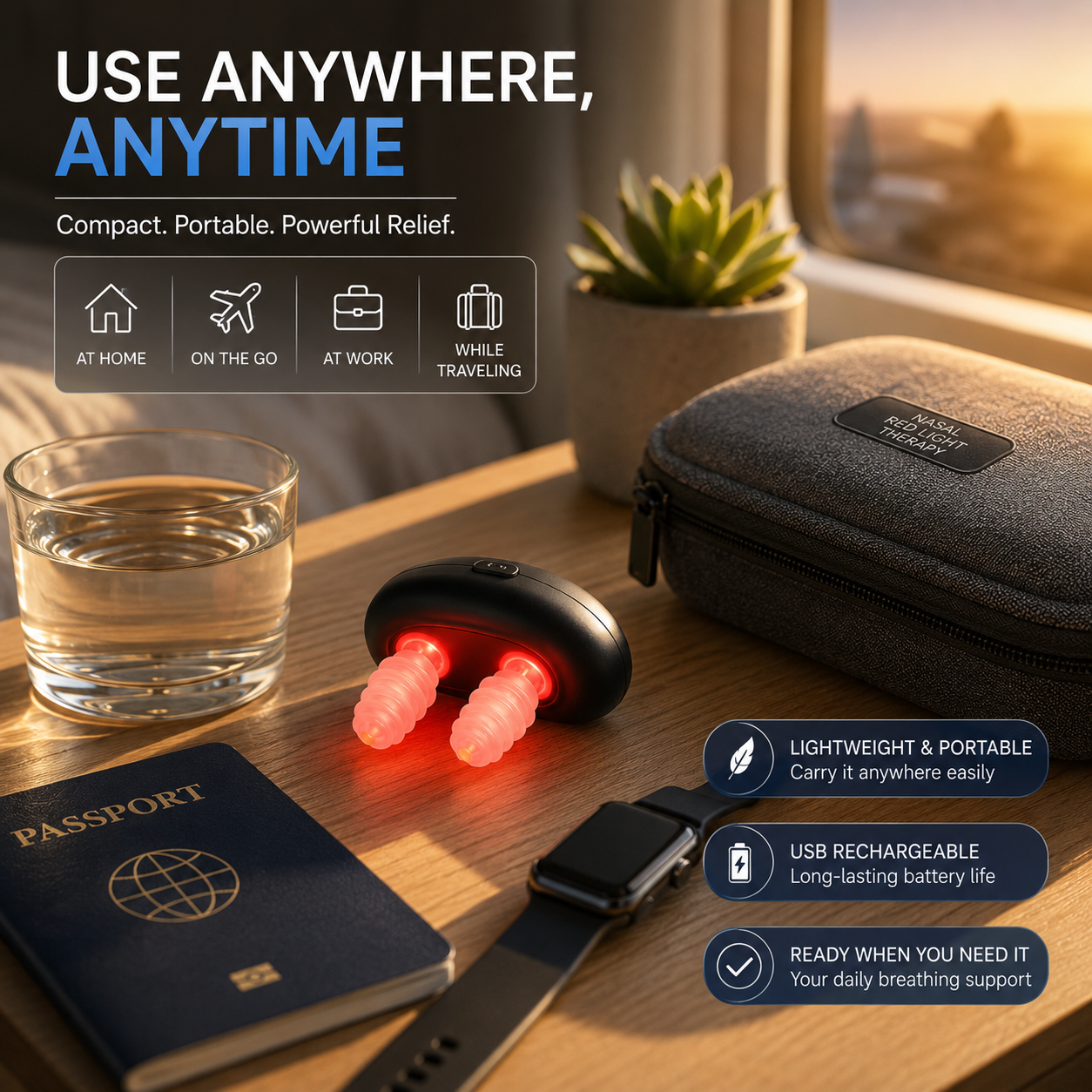 NasoRelief™ Pro - Nasal Soothing Device