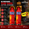 Gharsense FireStop Portable Fire Extinguisher – With Wall Mount | Pack of 2