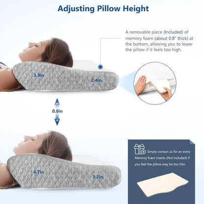 Foam Pillow for Neck Pain Relief - CL-VI-536