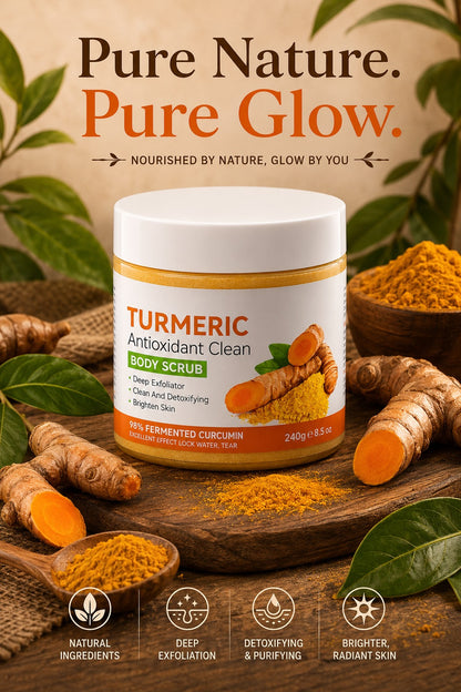 Gharsense Turmeric Glow Body Scrub (Pack of 2) ✨