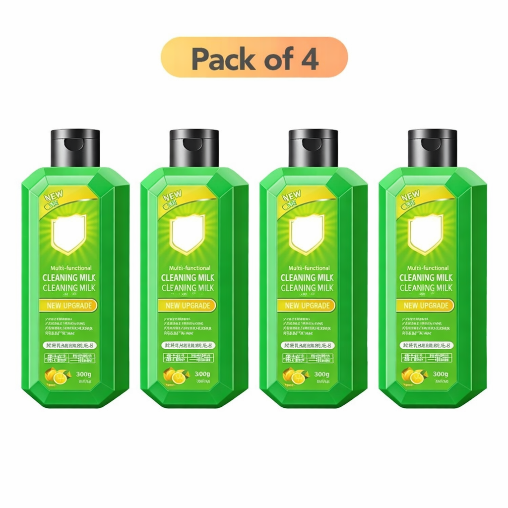 Powerful Multi-functional Cleaner, Versatile And High Performance Cleaning Agent, Remove Dirt & Stain, 200 ml (Pack of 4)