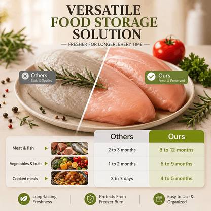 Reusable upto 10,000+ times -Food Storage Pouches (Pack of 20)