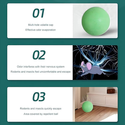 Natural Rodent Repellent Balls - BUY ONE GET ONE FREE