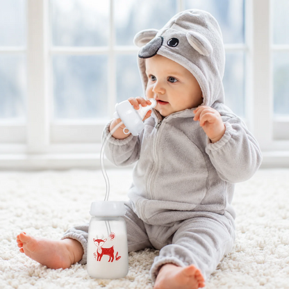 BabyNest Hands-Free Feeding Bottle ⭐