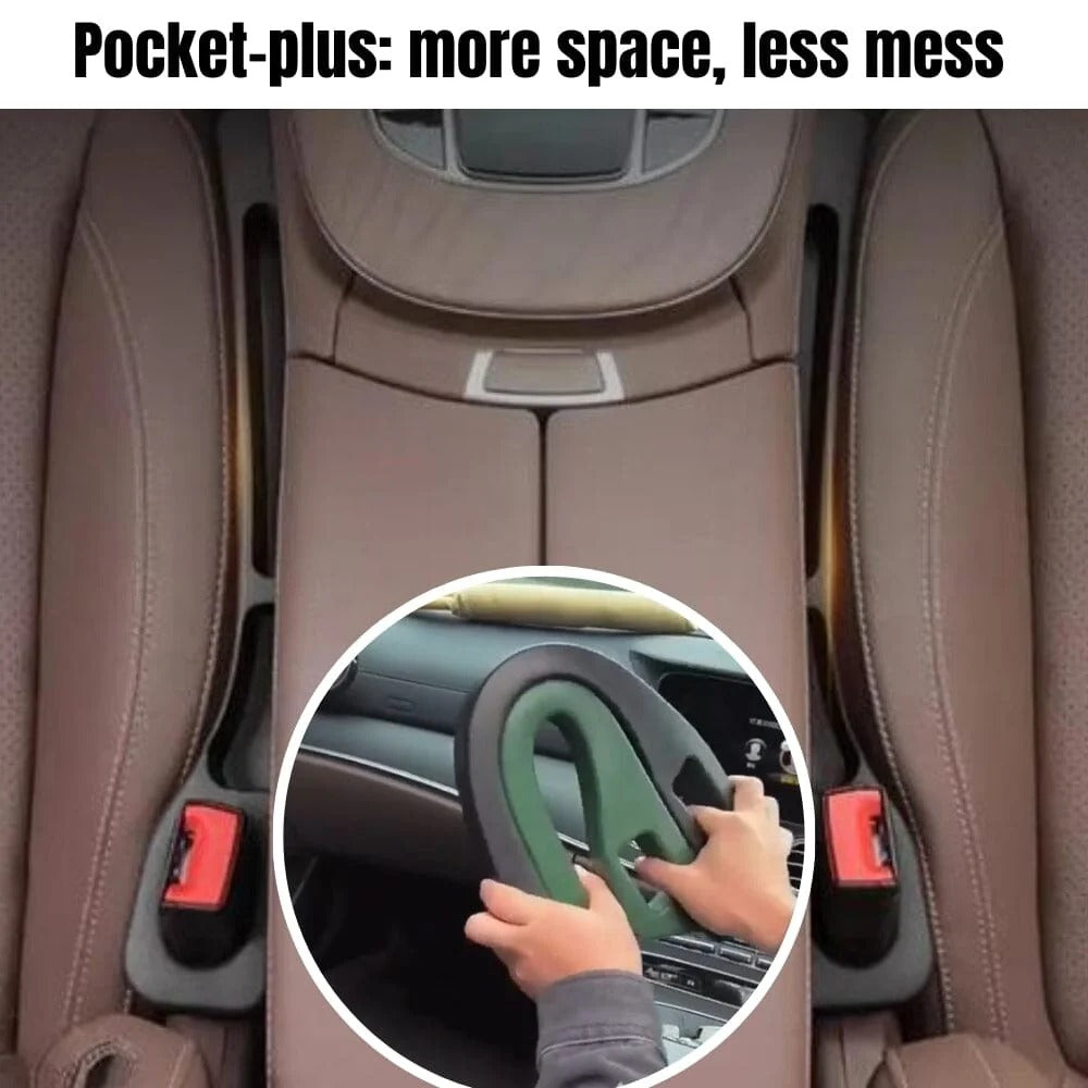 Car Seat Gap Stopper - No More Dropping Phones & Keys ( Buy 1 Get 1 FREE 🔥 Monsoon Sale )