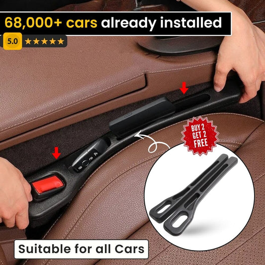 Car Seat Gap Stopper - No More Dropping Phones & Keys ( Buy 1 Get 1 FREE 🔥 Monsoon Sale )