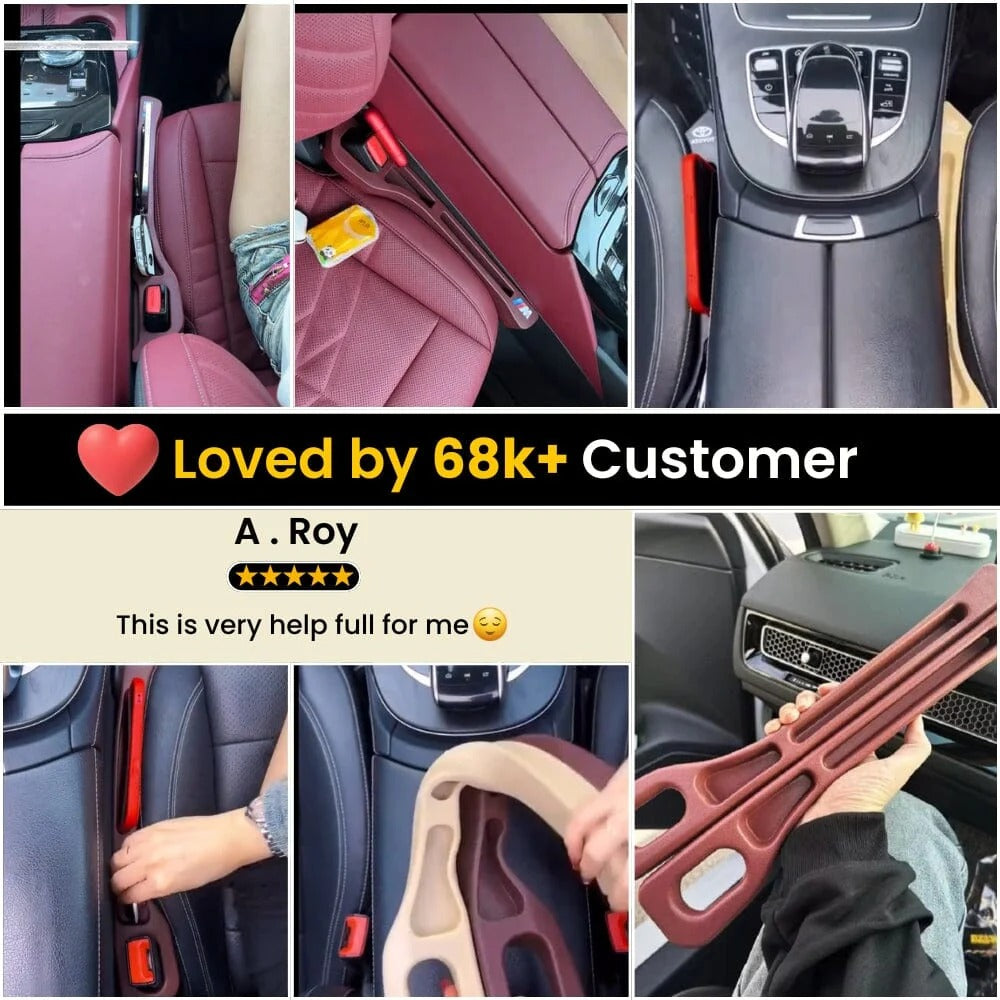 Car Seat Gap Stopper - No More Dropping Phones & Keys ( Buy 1 Get 1 FREE 🔥 Monsoon Sale )
