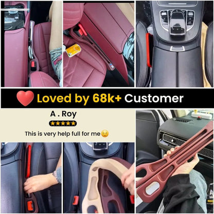 Car Seat Gap Stopper - No More Dropping Phones & Keys ( Buy 1 Get 1 FREE 🔥 Monsoon Sale )