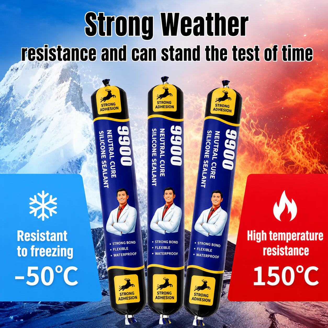 Gharsense LeakGuard™ Waterproof Silicone Sealant