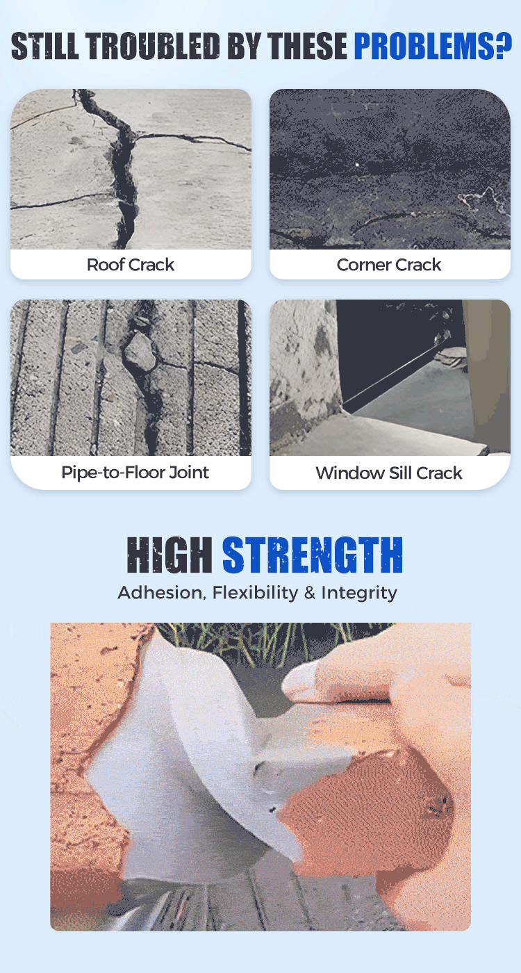 🏠💪 CrackFix Pro™ | Heavy Duty Waterproof Concrete Crack Repair Adhesive 💧🔧 (100g × 2)