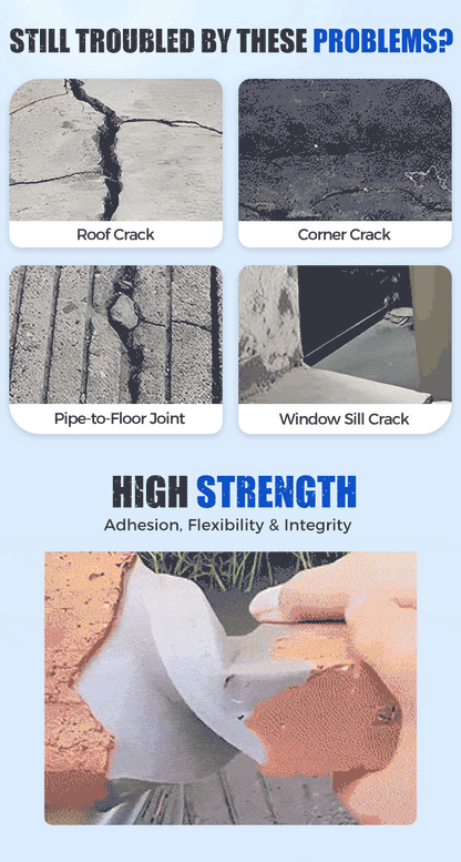 🏠💪 CrackFix Pro™ | Heavy Duty Waterproof Concrete Crack Repair Adhesive 💧🔧 (100g × 2)