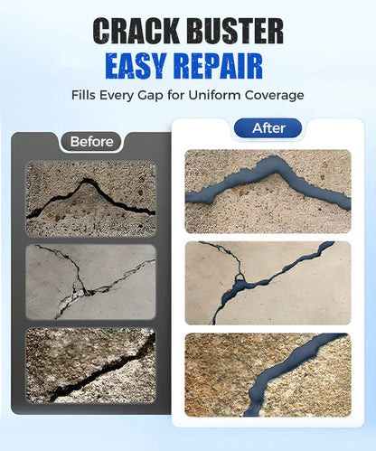 🏠💪 CrackFix Pro™ | Heavy Duty Waterproof Concrete Crack Repair Adhesive 💧🔧 (100g × 2)