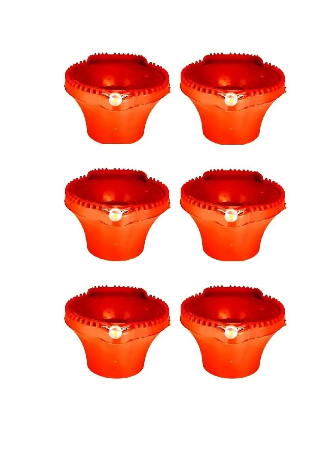 Water Sensor Diya Electric LED Diyas (Pack of 6)