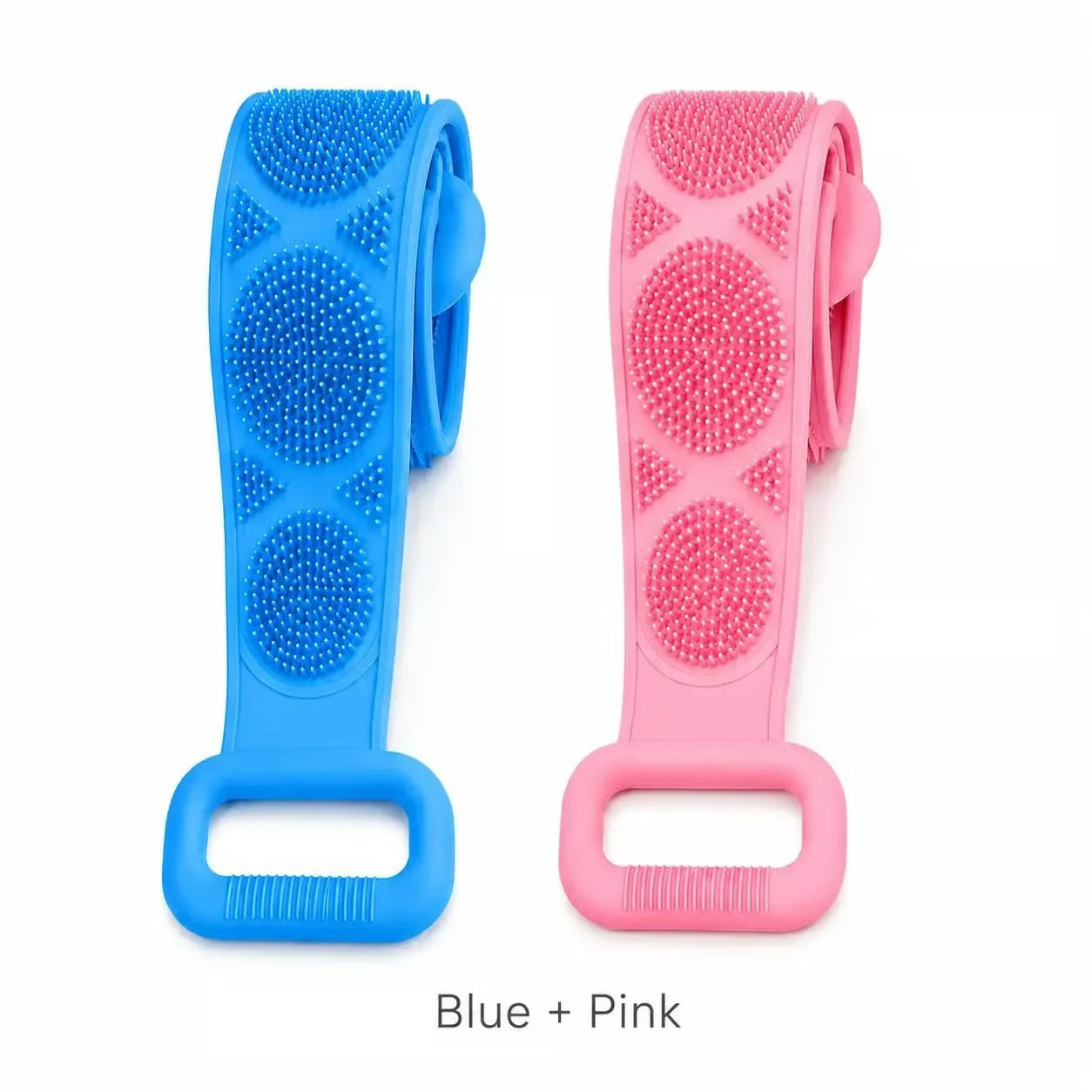 Silicone Exfoliating Body Scrubber Belt – Set of 2