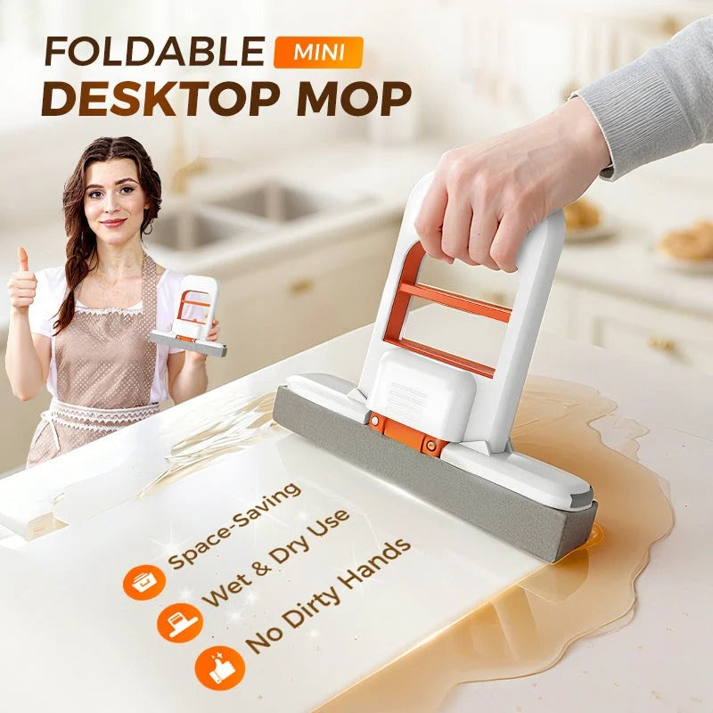 🧹 Mini Mop SELF-WRINGING & portable