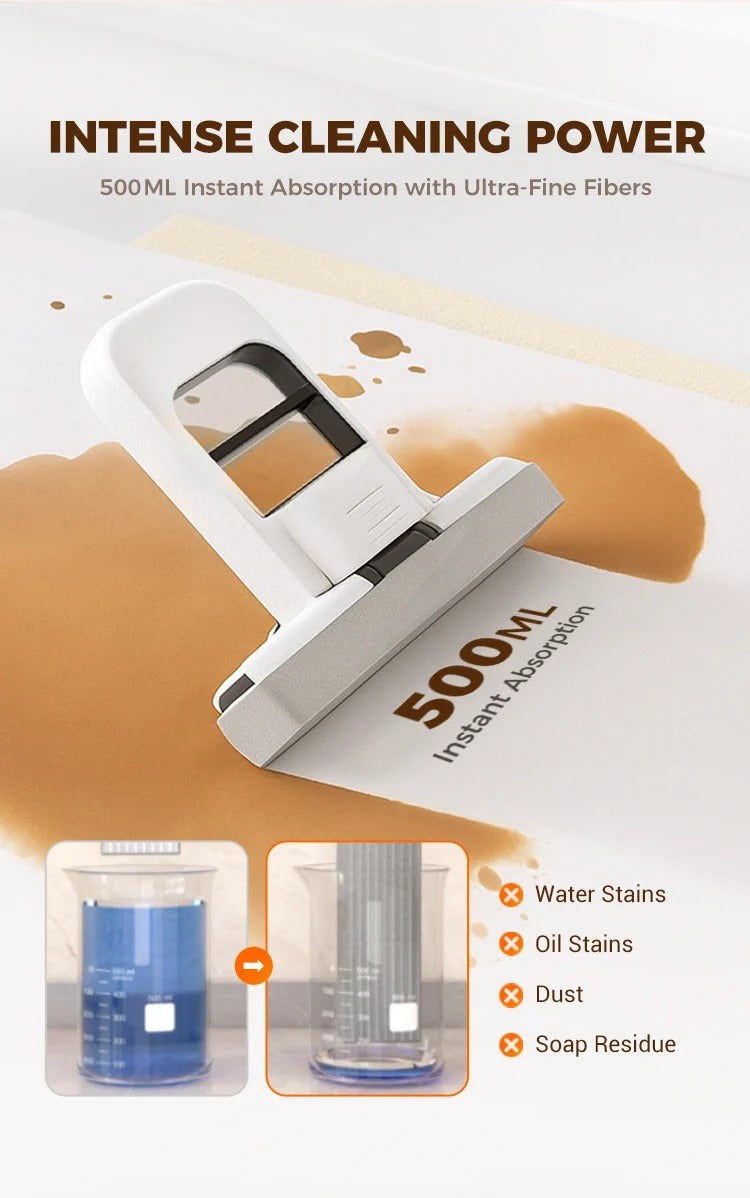 🧹 Mini Mop SELF-WRINGING & portable