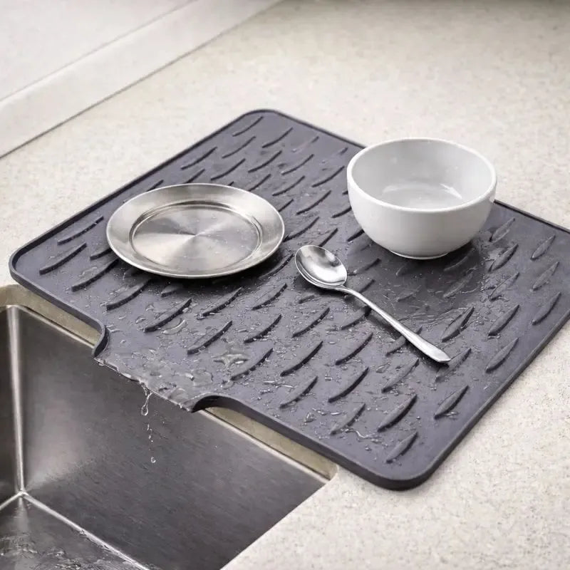 Silicone Dish Drying Mat for Kitchen