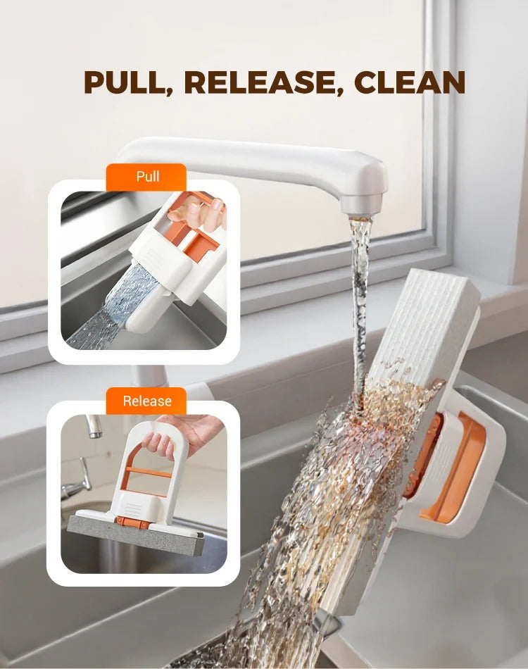 🧹 Mini Mop SELF-WRINGING & portable