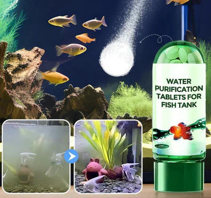 WATER PURIFICATION TABLETS FOR FISH TANK ( Pack of -1)