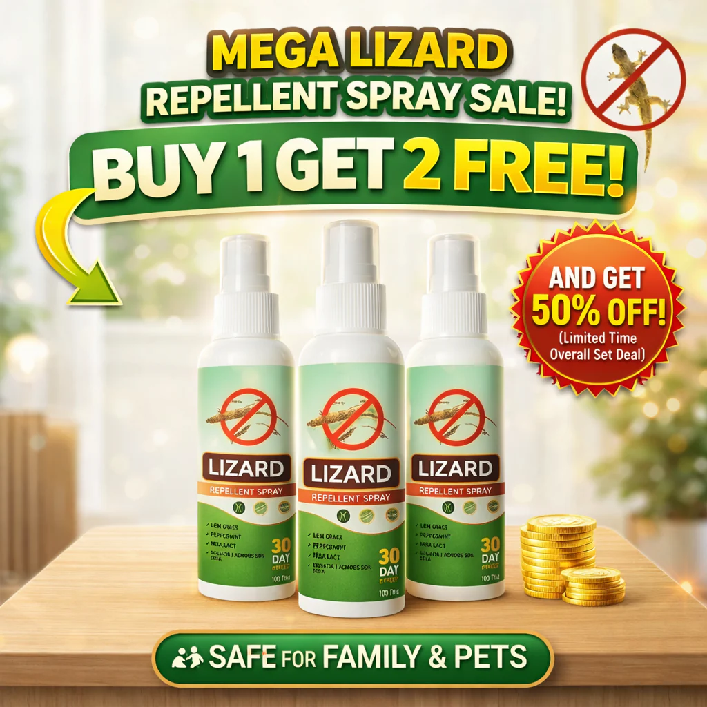 🦎 Gharsense Lizard Repellent Spray Buy 1 Get 2 FREE
