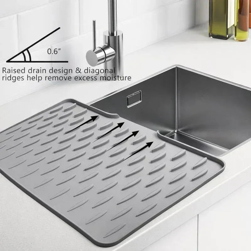 Silicone Dish Drying Mat for Kitchen