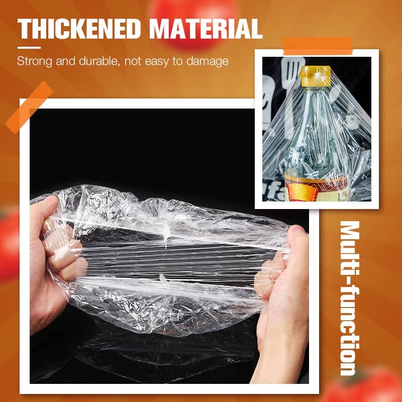 Disposable Elastic Food Covers (100 Pcs) -  🎉 Buy 50 Get 50 FREE