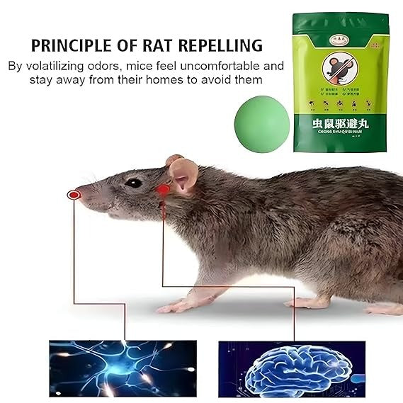Natural Rodent Repellent Balls - BUY ONE GET ONE FREE