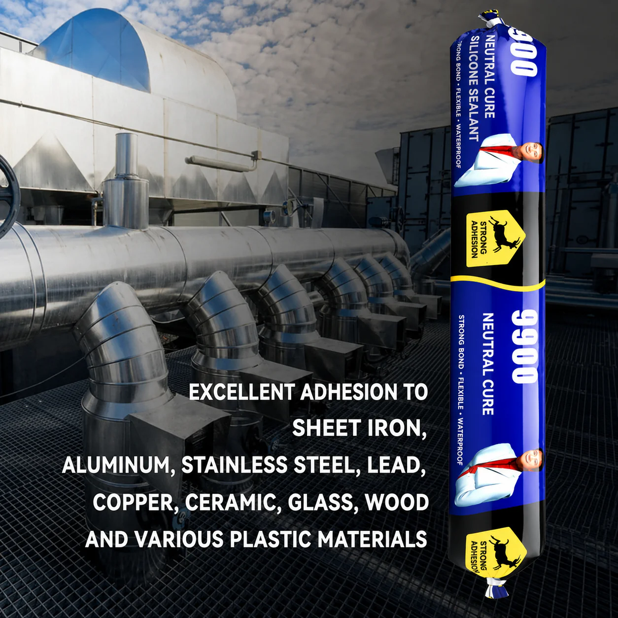 Gharsense LeakGuard™ Waterproof Silicone Sealant
