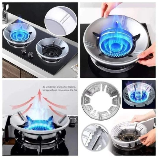 Gharsense FlameBoost Gas Saver Stand (Pack of 2)