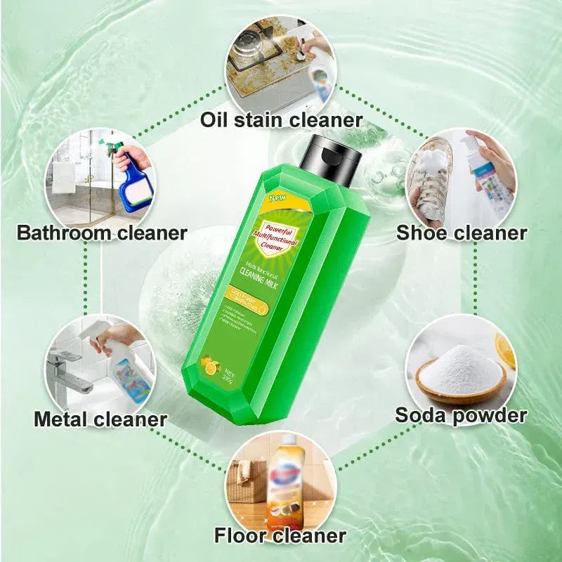 Powerful Multi-functional Cleaner, Versatile And High Performance Cleaning Agent, Remove Dirt & Stain, 200 ml (Pack of 4)