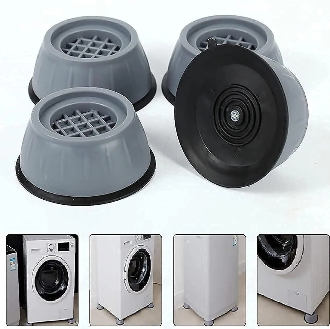 Anti-Vibration Pads for Washing Machine - PACK OF 4 - 50% OFF