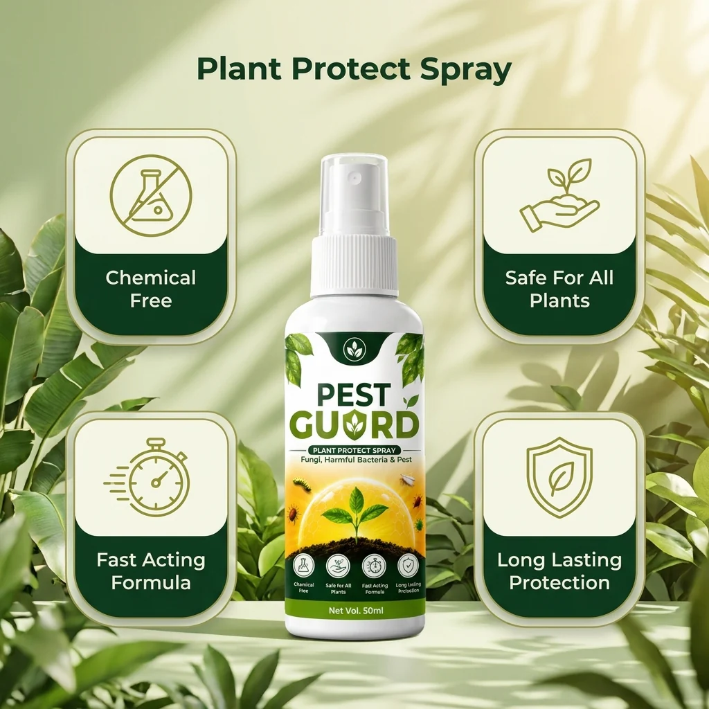 Pest Guard 7-Day Plant Protection Spray - BUY ONE GET TWO FREE