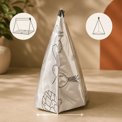 Reusable upto 10,000+ times -Food Storage Pouches (Pack of 20)