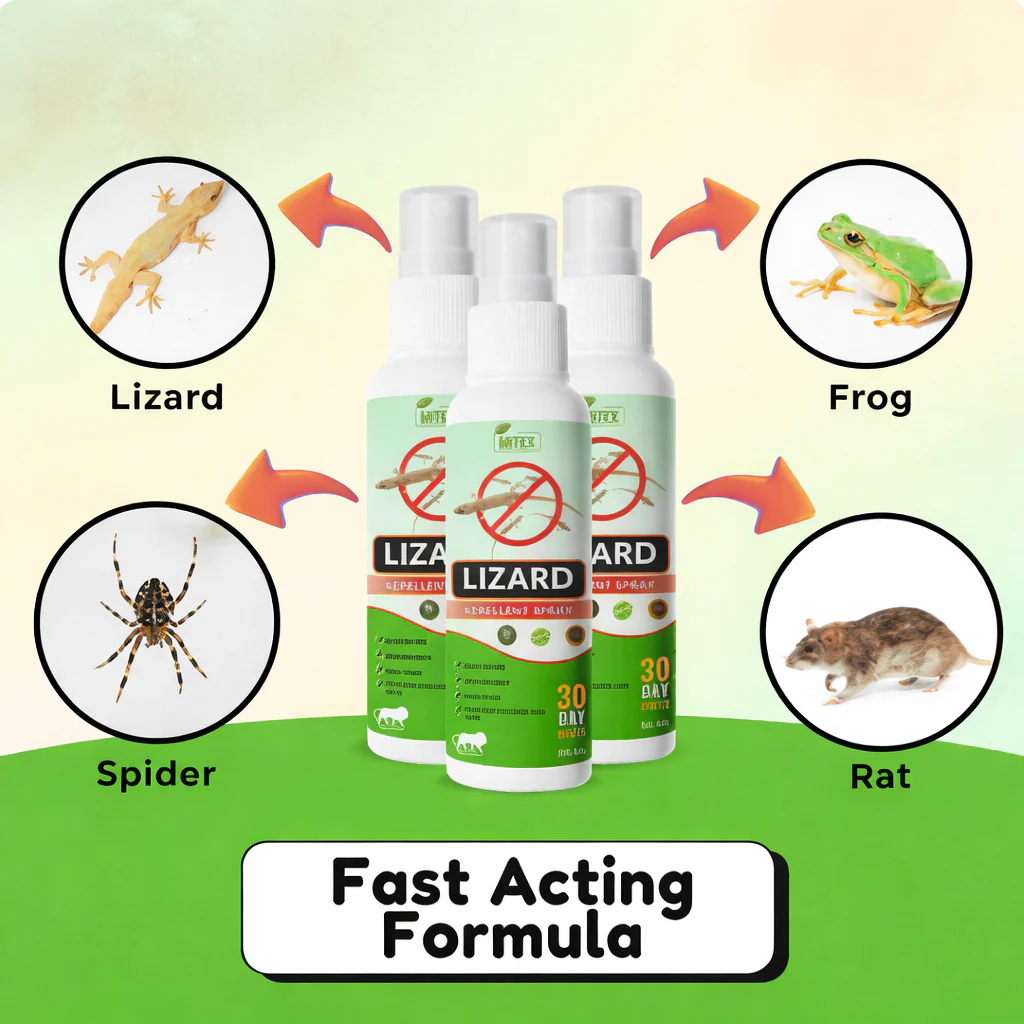 🦎 Gharsense Lizard Repellent Spray Buy 1 Get 2 FREE