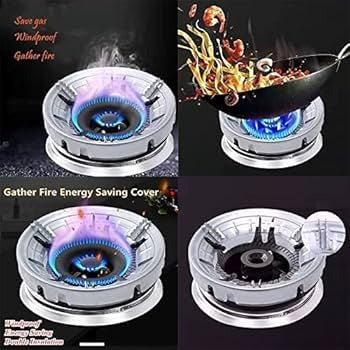 Gharsense FlameBoost Gas Saver Stand (Pack of 2)