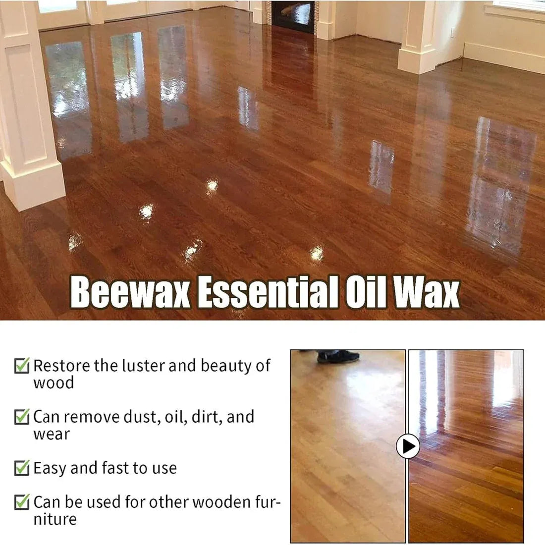Gharsense WoodGlow™ Furniture Polish & Shiner