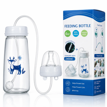 BabyNest Hands-Free Feeding Bottle ⭐