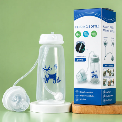BabyNest Hands-Free Feeding Bottle ⭐