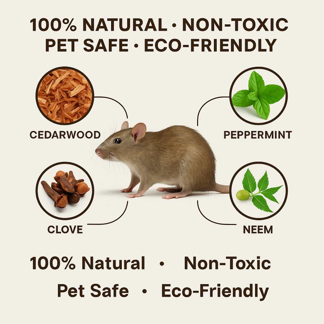 Gharsense™ Rat Repellent Spray | BUY 1 GET 2 FREE