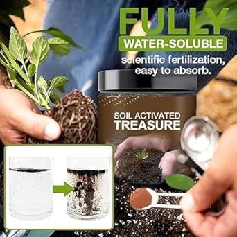 Plantaura Soil Activator – Rapid Growth Booster 100 Gram-Pack of 2