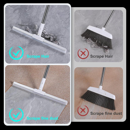 Gharsense™ FlexiWipe Pro – 180° Rotating Silicone Floor Wiper